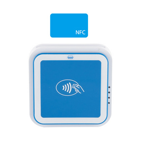 Mini USB Android NFC Magnetic Chip Card Reader Writer with Rechargeable Battery for Delivery I9