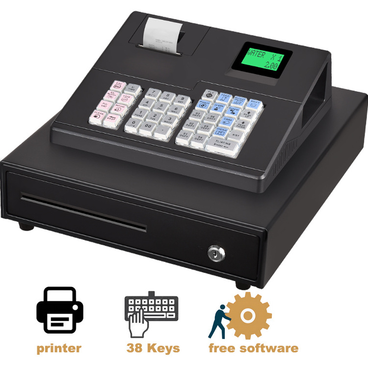 Retail POS Systems Tablet Portable Cash Terminal POS Electronic Cash Register For Small Business ECR600