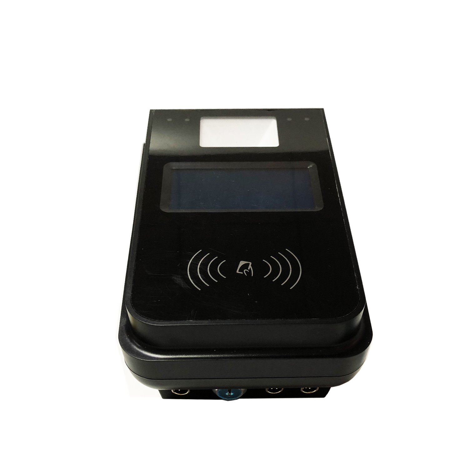 Linux 4.9 Automatic Chip Card 2D Qr Pay Transfers Bus Ticket Vending Machine with Scanner P18-L2C