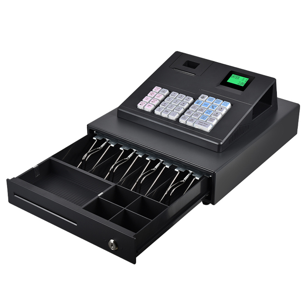 Retail Stores Cash Register Price Checkout Supermarket Smart POS Machine for Small Business ECR600