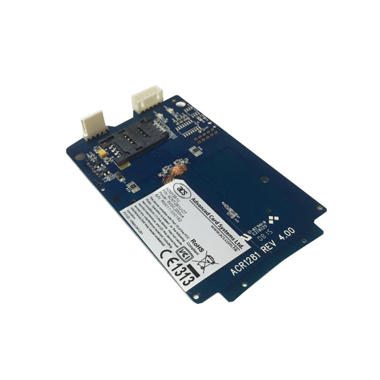 RS232 NFC Contactless Smart Card Reader Module lector de tarjeta For Kiosks ACM1281S-C7