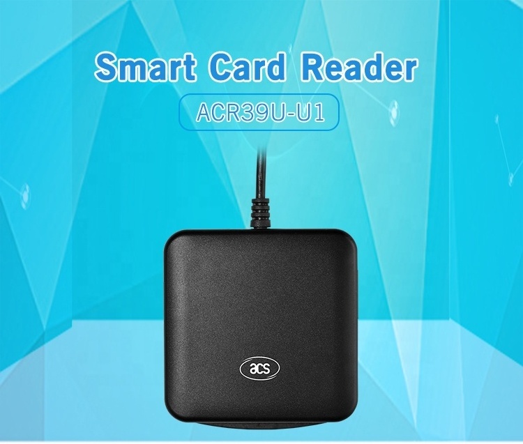 PC EMV IC Chip Card Reader / Writer With SDK CD-ROM ACR39U-U1