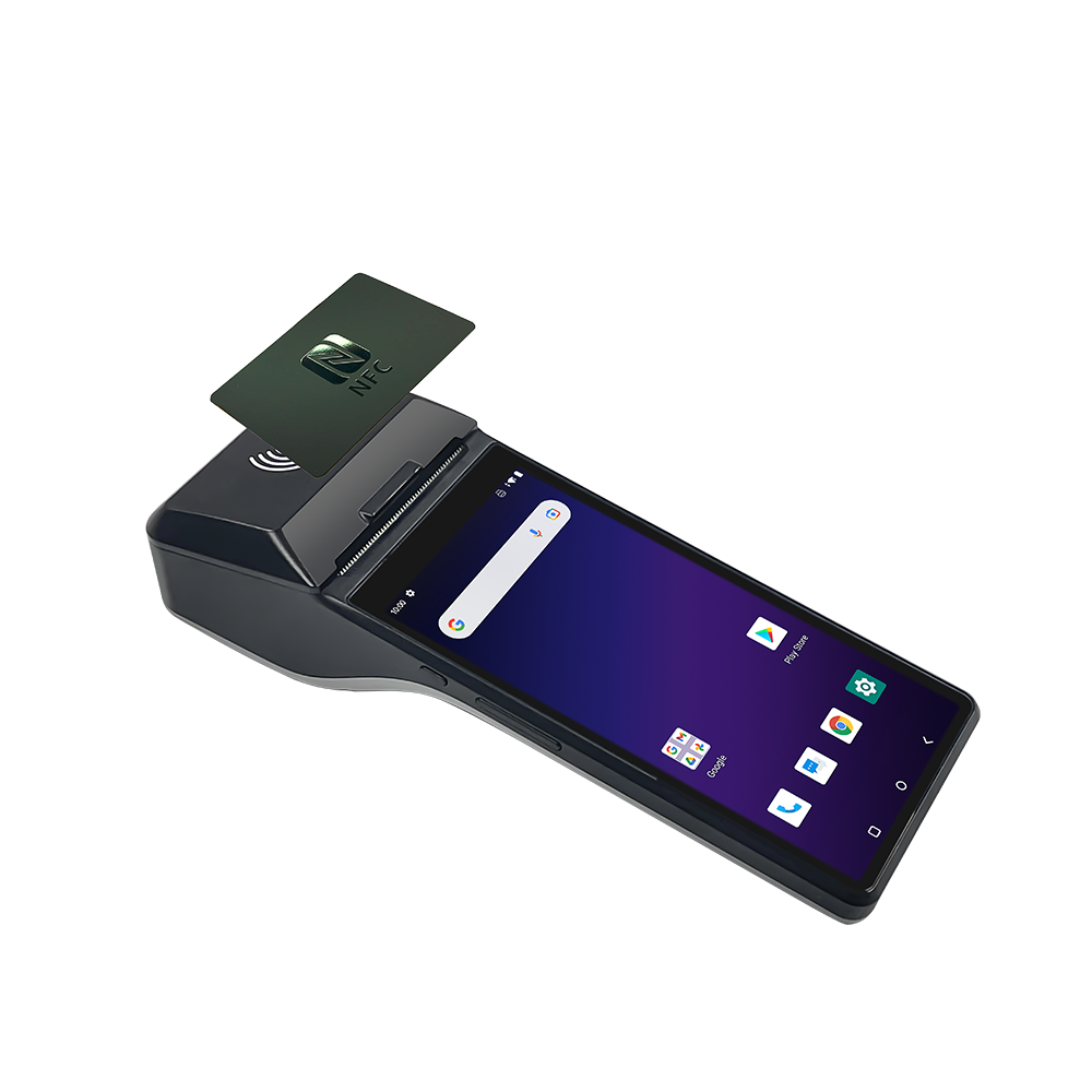 Handheld device pos terminal Quad-Core Android 11 support order label printing OEM pos machine Z300P