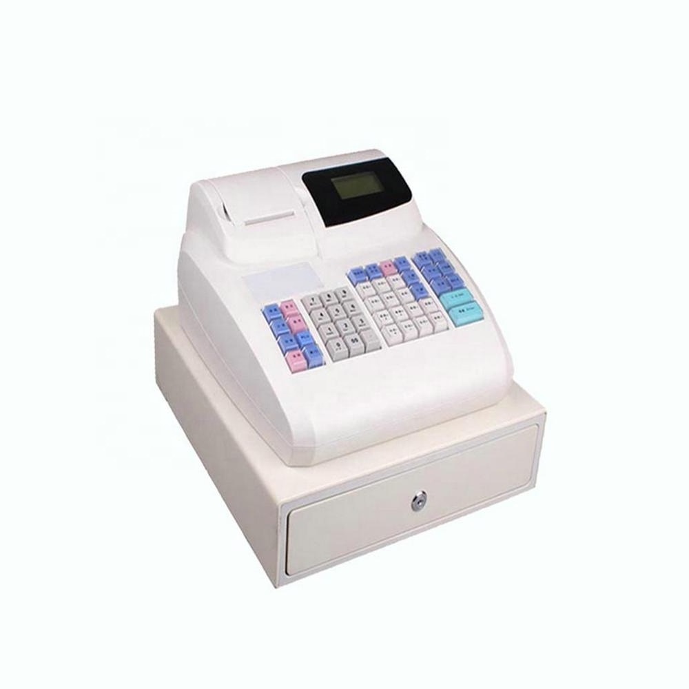 48 Keys Digital Cheap POS Machine Electronic Cash Register for Sale With 9V Cash Drawer ECR800