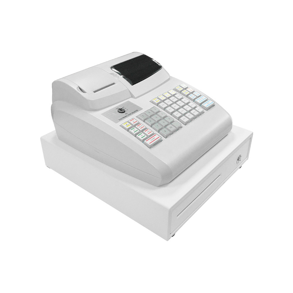 Automatic Supermarket Machine Electronic Cash Register With Cash Drawer ECR100