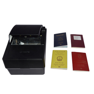 RFID Reading MRZ OCR Passport Scanner with Declining Platform PPR100A