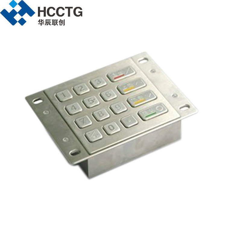 Kiosk metal keyboard payment machine ATM keys parts metal key keypad ATM Pinpad HCK3501A