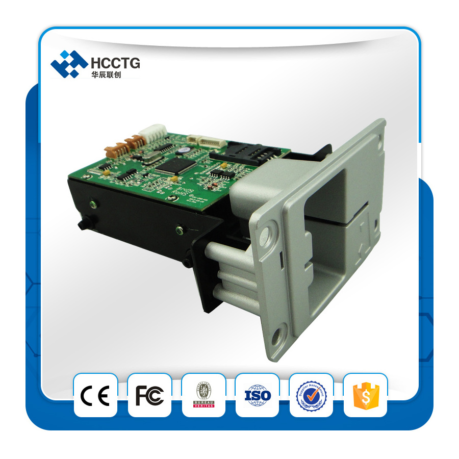 Bank ATM Machine Magnetic RFID IC Manual Insertion Card Reader with ...