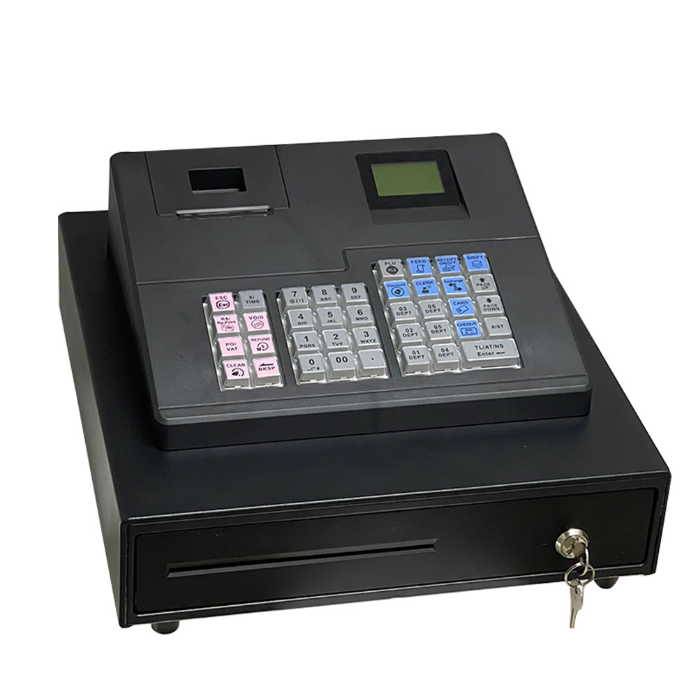 Automatic Supermarket Machine Electronic Cash Register With Cash Drawer ECR600