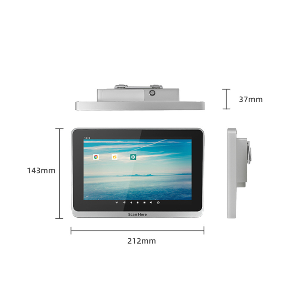 8'' Touch Price Verifier Cash Register Touch Price Viewer Scanner Supermarket Price Checker ER210