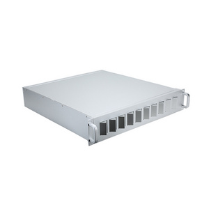 Customized Metal Server Rack 2u Electronic Control Enclosure 19 Inch aluminum Profile Frame Industrial Pc Case