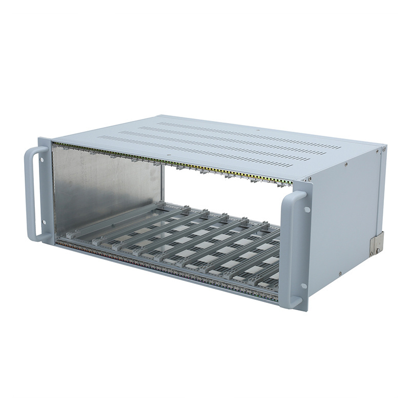 hot sale Aluminum profile Rack mounted network communication Signal acquisition unit 4U frame chassis