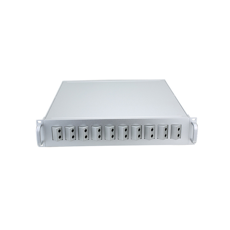 Customized Metal Server Rack 2u Electronic Control Enclosure 19 Inch aluminum Profile Frame Industrial Pc Case