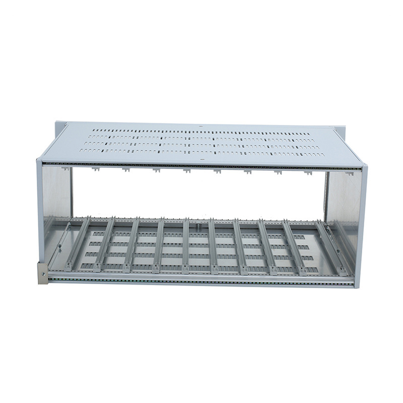 hot sale Aluminum profile Rack mounted network communication Signal acquisition unit 4U frame chassis