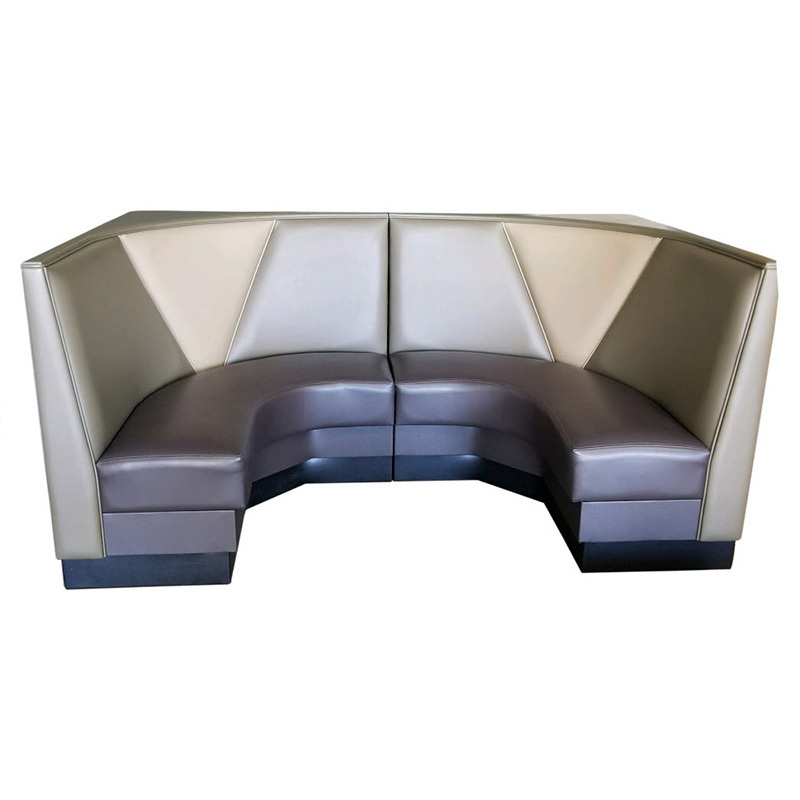 Cheap Three Sided Seat Night Club Sofa Sitzbank Restaurant Booth For Sale