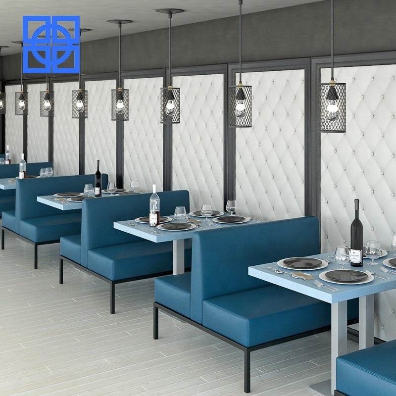 Restaurant Banquette Buffet Display Catering Night Club Furniture Sets Restaurant Booths