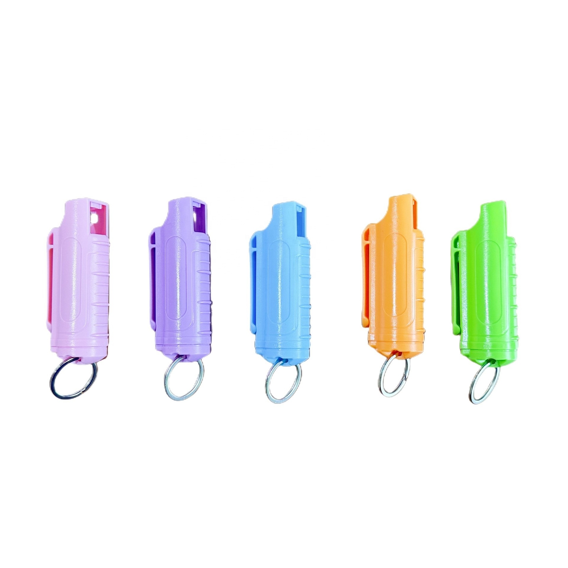 Factory Price Self-defense Plastic Spray Shell Supplies Self Defense Keychain Alloy Gadgets