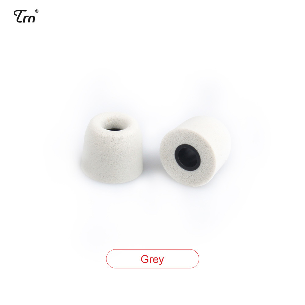 TRN Premium Noise Isolating In Ear Earphone Memory Foam Earbuds Ear Tips