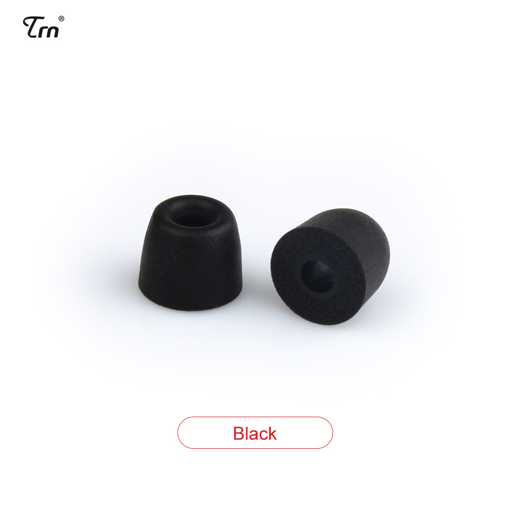 TRN Premium Noise Isolating In Ear Earphone Memory Foam Earbuds Ear Tips