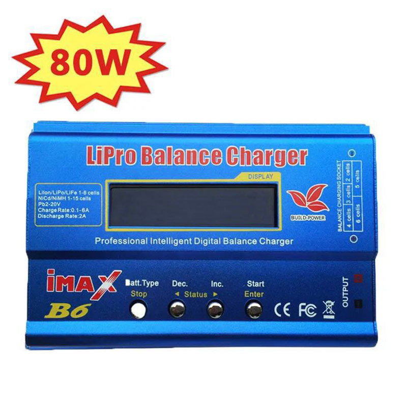 IMAX B6 B6AC 80W DC Lipo Battery Balance Charger