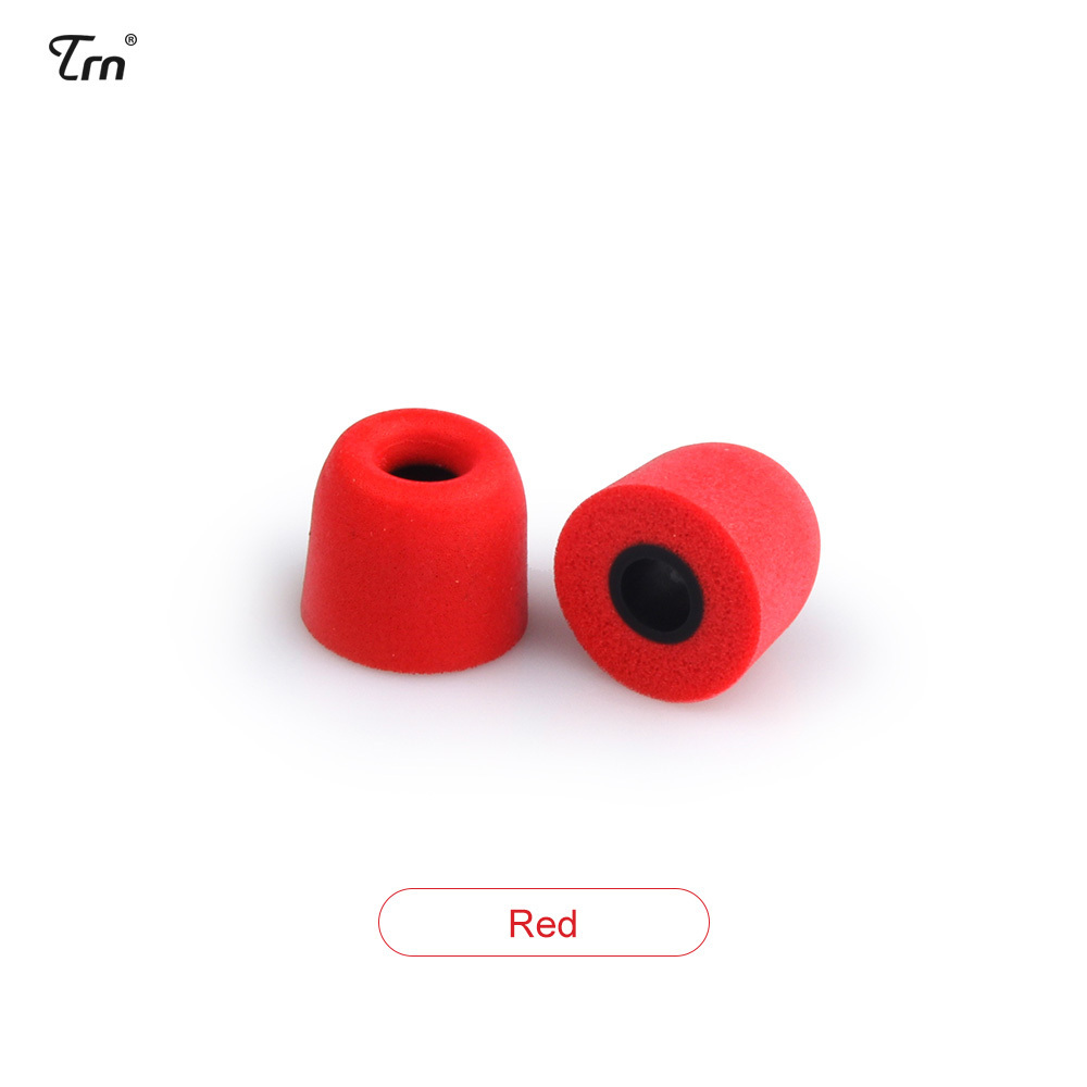 TRN Premium Noise Isolating In Ear Earphone Memory Foam Earbuds Ear Tips