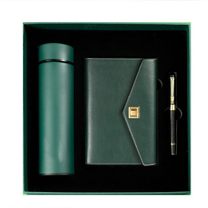 Promotion Gift for Business 2021 Business Gift Set Luxury Version Gift Sets Thermos cup notebook pen