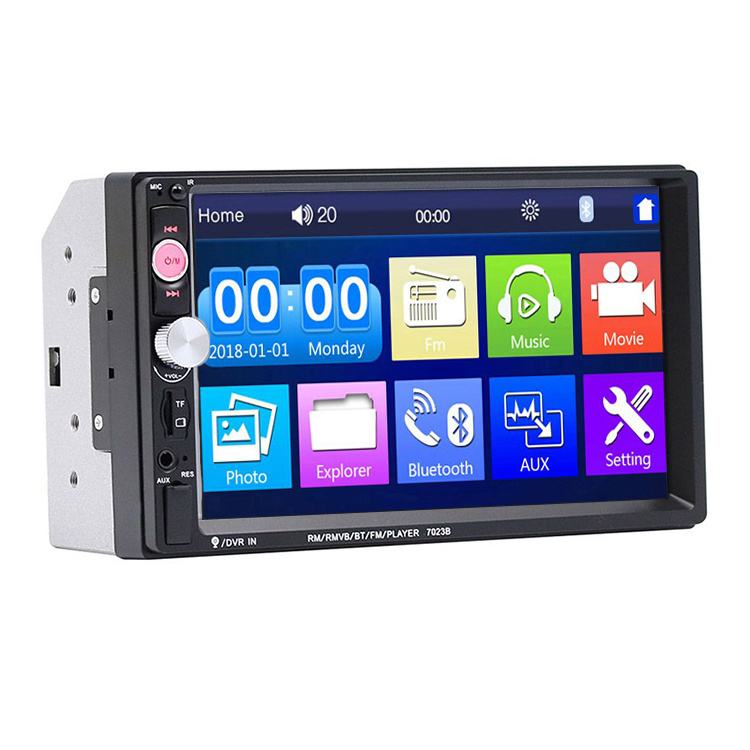 Hengmao 2 Din Car Multimedia Audio Player Stereo Radio 7 inch Touch Screen HD MP5 Player Support BT FM Camera