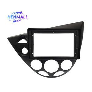 Henmall For Ford Focus 1998-2005 Car Radio Fascia Fit Stereo Installation Panel Dash Mounting Kit Cover DVD Audio Frame