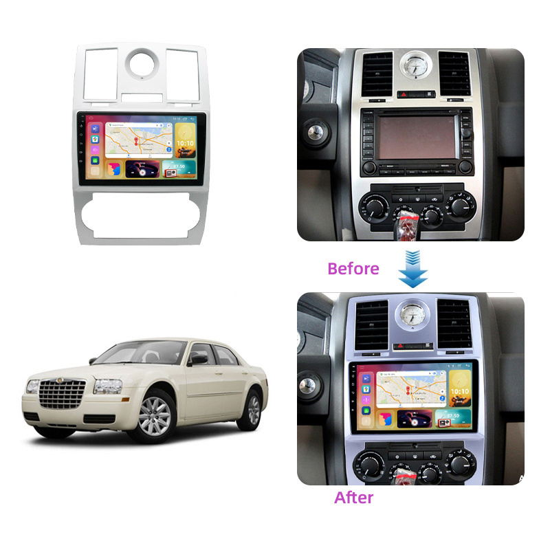 HENGMALL 2din FM Radio for Chrysler 300C 2004-2011 Android IPS touch screen BT car dvd player GPS Navigation