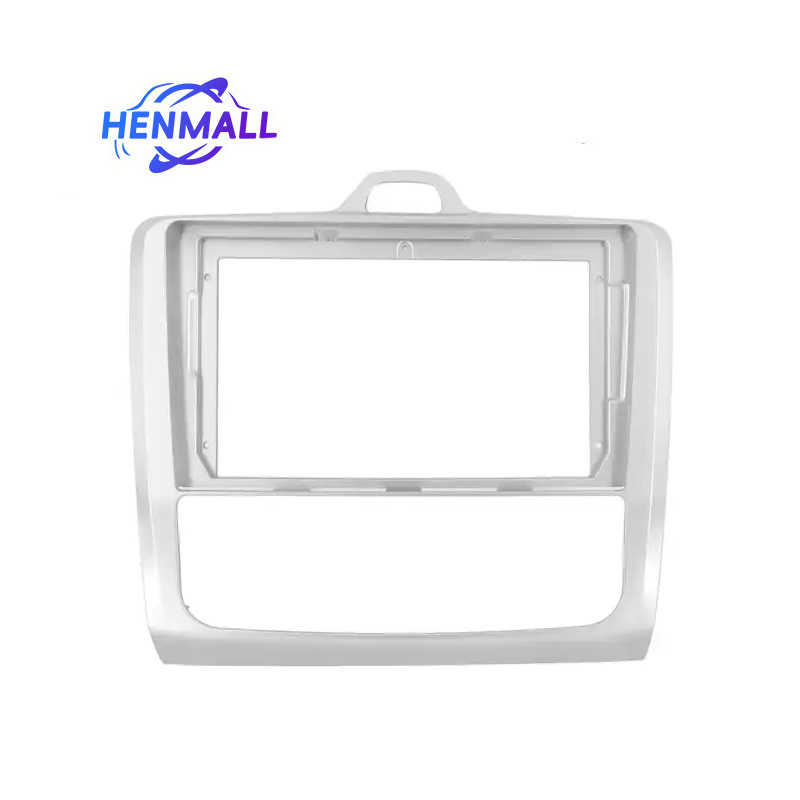 Henmall Car GPS Navigation Stereo For FORD Focus 2004-2011 AT Radio Fascias Panel Frame Fit 2 Din In Dash Headunit Screen Stereo