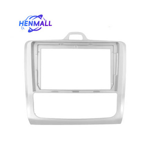 Henmall Car GPS Navigation Stereo For FORD Focus 2004-2011 AT Radio Fascias Panel Frame Fit 2 Din In Dash Headunit Screen Stereo