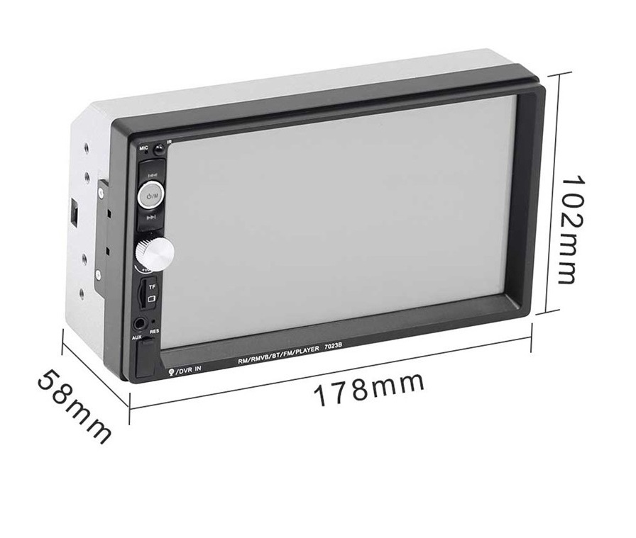 Hengmao 2 Din Car Multimedia Audio Player Stereo Radio 7 inch Touch Screen HD MP5 Player Support BT FM Camera