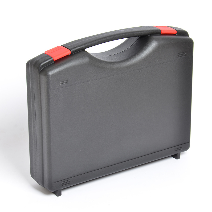 Equipment Foam Protective With Handle Plasticbriefcase Hard Small Black Portable Carrying Case