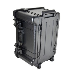 ABS Universal Waterproof Case Suitcase Plastic Hard Case Tool Box With Wheels