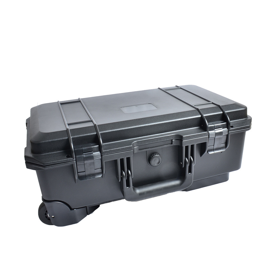 Waterproof Plastic Flight Case Trolley Tool Case With Handle