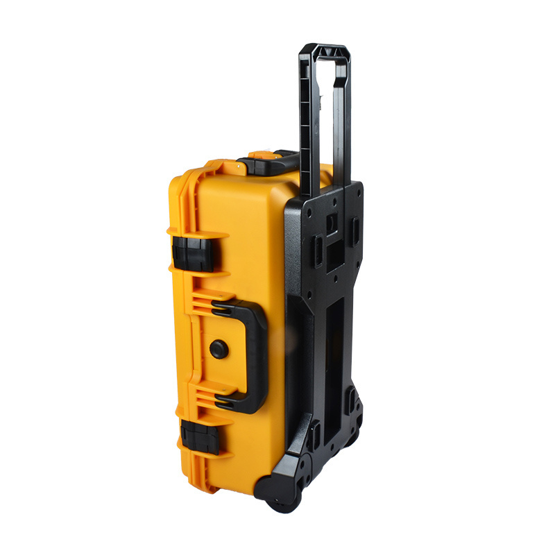 Hard Shell Waterproof Hard Plastic Camera Carrying Protective Case Trolley Camera Case With Foam Insert Padding