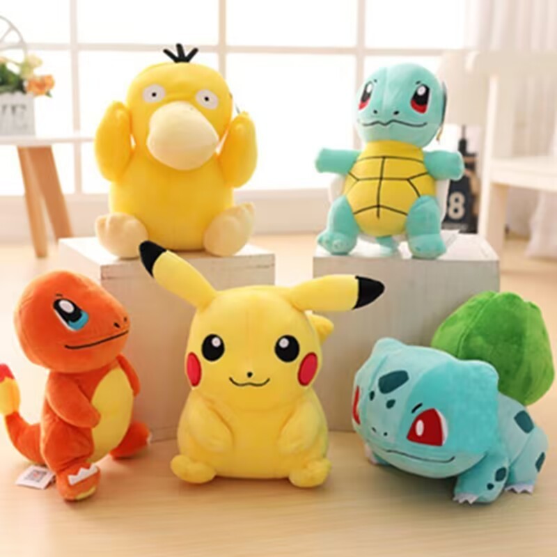 multi colors Kawaii Anime Plush plushies anime Pikachu gengar pillow Stuffed Animals Soft Pillow Plush Toys