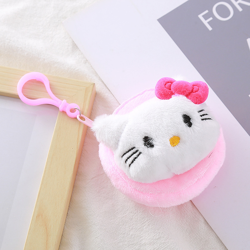 New Cute Sanrios Kawali Kuromi My Melody Cinnamoroll Pillow Cat Plush Toys Plushie Keychain Stuffed Plush Dolls