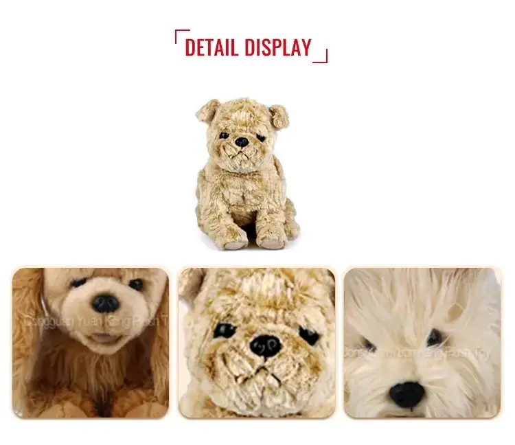 Best made soft toys dog custom dog doll stuffed animal plush toy