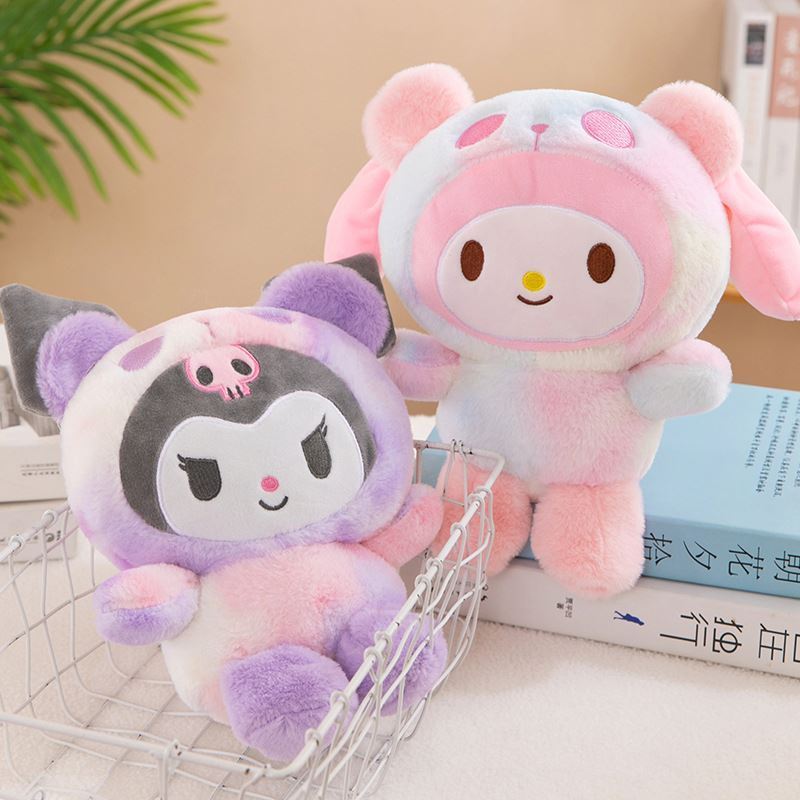 Sanrioe Japan Figure Stuffed Plush Toys Kuromi Plush My Melody Mini Kawaii Sanrioe Kitten Plush Keychain Wholesale