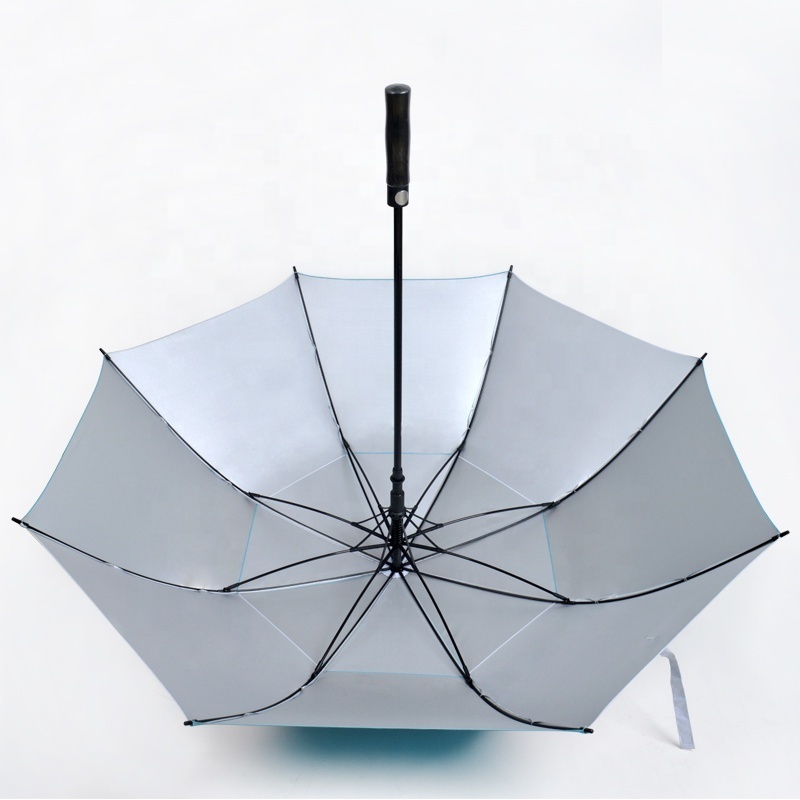 China Wholesale High Quality 30 Inches UV Protection Coated Windproof Strong Rain Umbrella Abaya Dubai