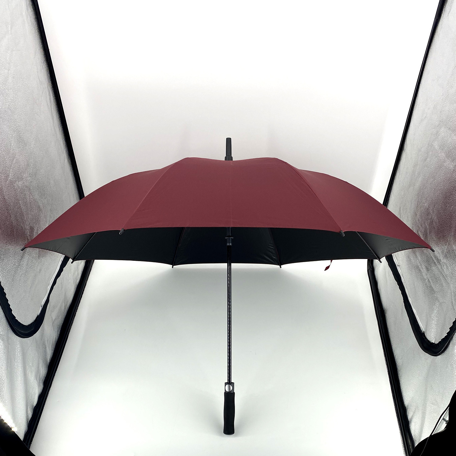 Spot 30 inch full fiber vinyl golf umbrella real estate, car 4S shop 27 inch glass fiber sunscreen umbrella