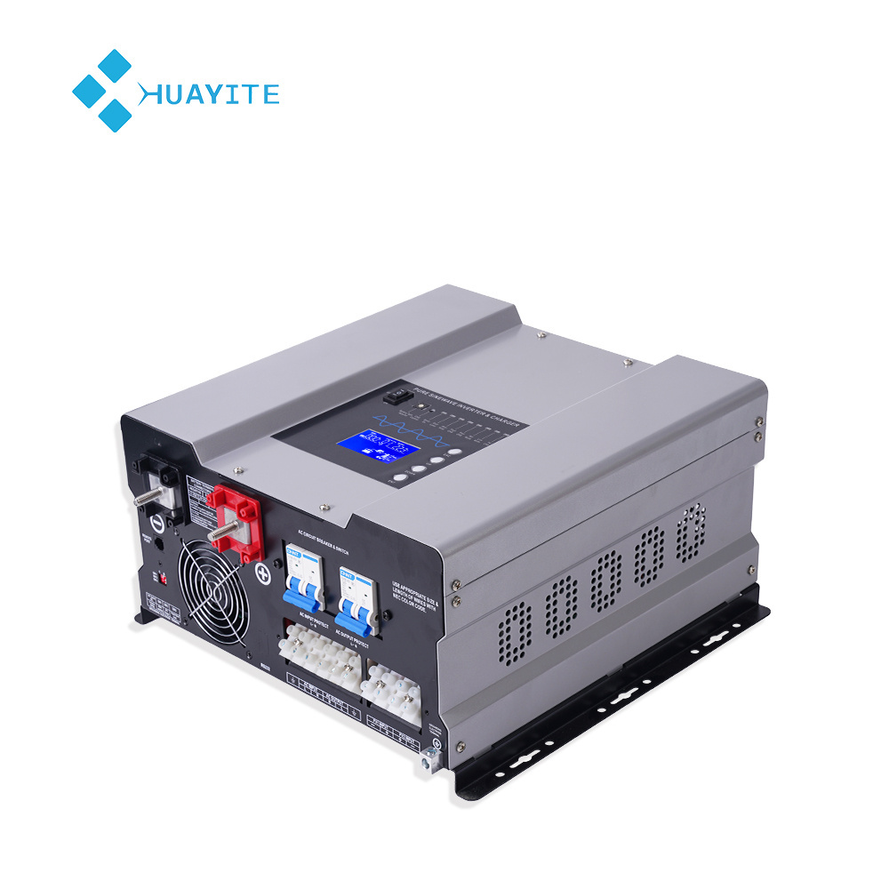 Guangdong 8000 Watt pure sine wave inverter 48V 8000W lower frequency Invert Huayite manufacture