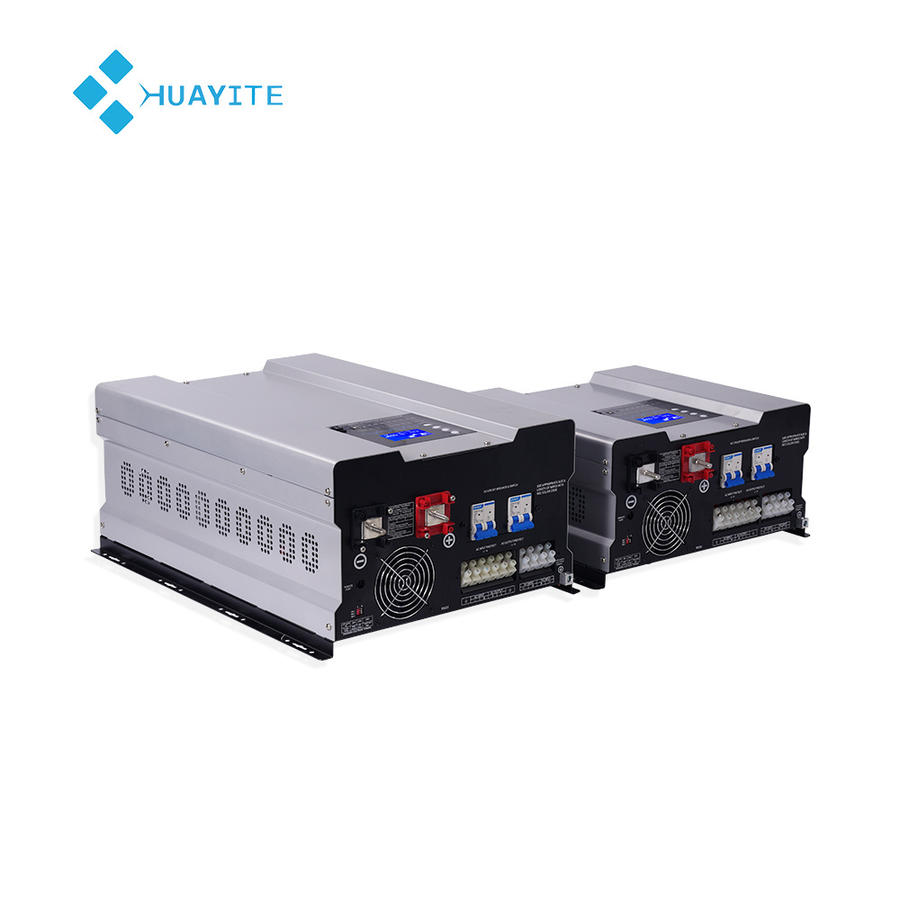 Guangdong 8000 Watt pure sine wave inverter 48V 8000W lower frequency Invert Huayite manufacture