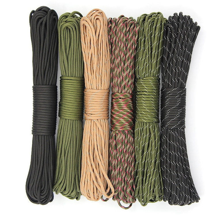 HH Safety Double Braided Polyester Twine Braided Packaging Ropes Nylon Braided Rope