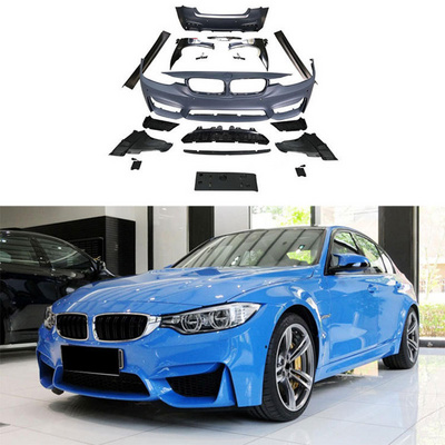 Body Kit with Fender Front Rear Bumper Side Skirts Car Accessories M3 Style PP for BMW 3 Series F30 F35 2012-2017 Body Kit