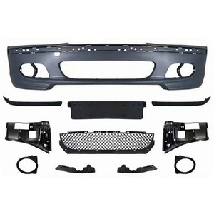 E46 MT Style M-tech Front Bumper Car Exterior Accessories Front Bumper Body Kits for BMW 3 Series E46 1999-2004 Rear Bumper