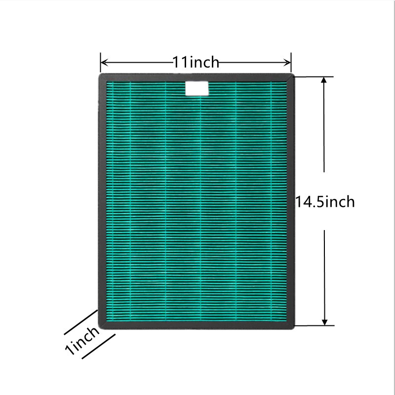 Replacement HEPA Filter Set Compatible with Coways Airmega 150 AP-1019C Air Purifiers hepa activated charcoal filters