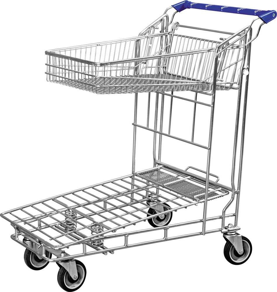 Wholesale High Quality Steel Grocery Store Supermarket Shopping Carts