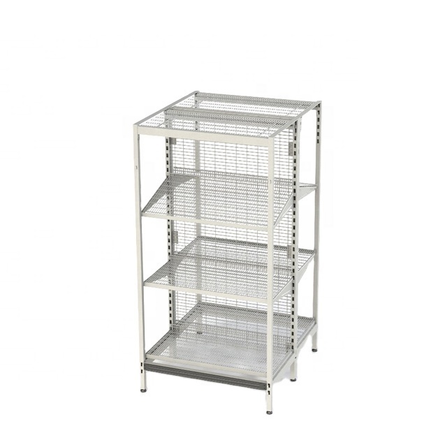 black wire slatwall series store shelving australian style heavy duty supermarket display rack shelf